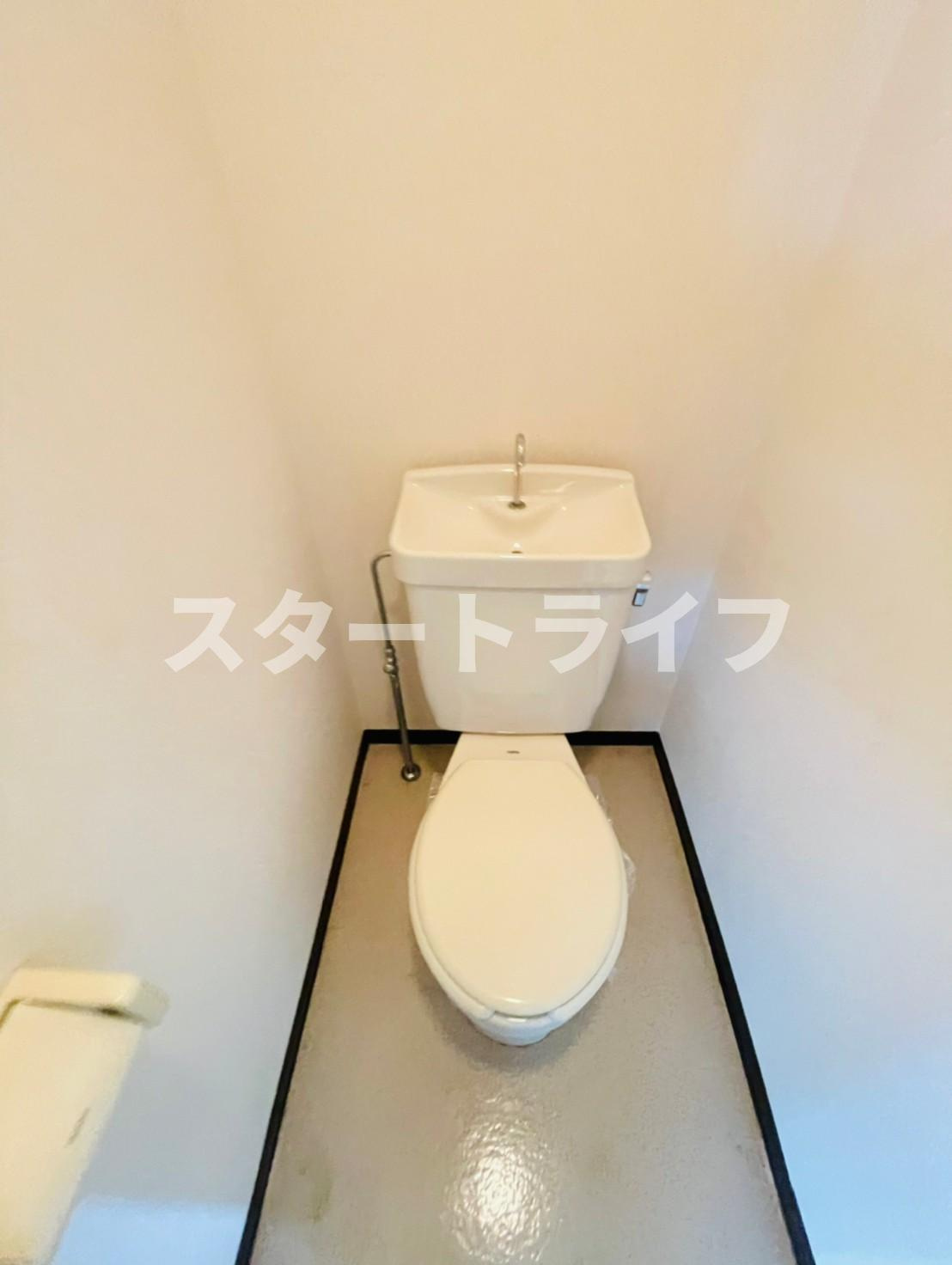 大阪市東淀川区柴島２丁目の賃貸マンションのトイレ