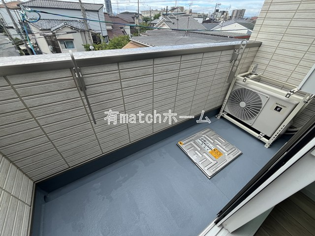 CASA　CALMA上野口のバルコニー
