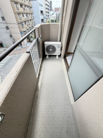 堀江サン・ユーのバルコニー