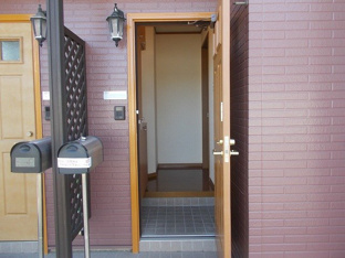 きれいな玄関です