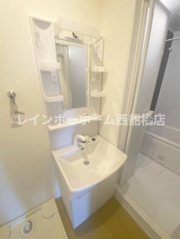 リベルテ村上の洗面所