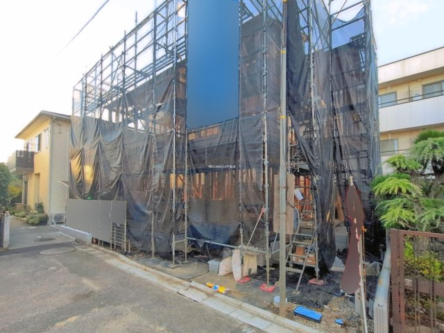 【前面道路含む現地写真】 | 桶川市末広3丁目　新築戸建　全1棟　1号棟
