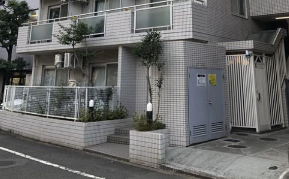 パレヴェール文京のエントランス