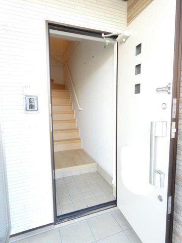 毎日通る玄関はこちらです