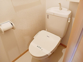 トイレもきれいです