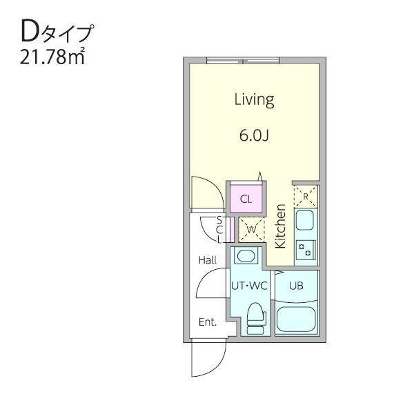 ブランシェ不動前の間取り