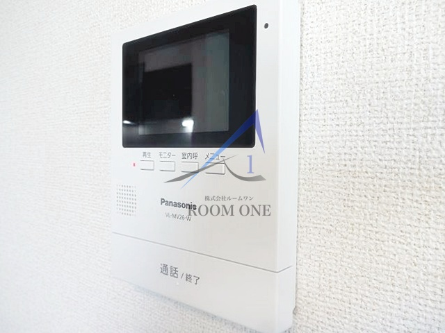 ヒルサイド菊名Ⅱのセキュリティ|モニター付きインターホンです。