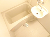 コンパクトで使いやすいお風呂です