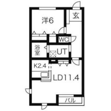 PrendreⅡ（プランドール2）の間取り