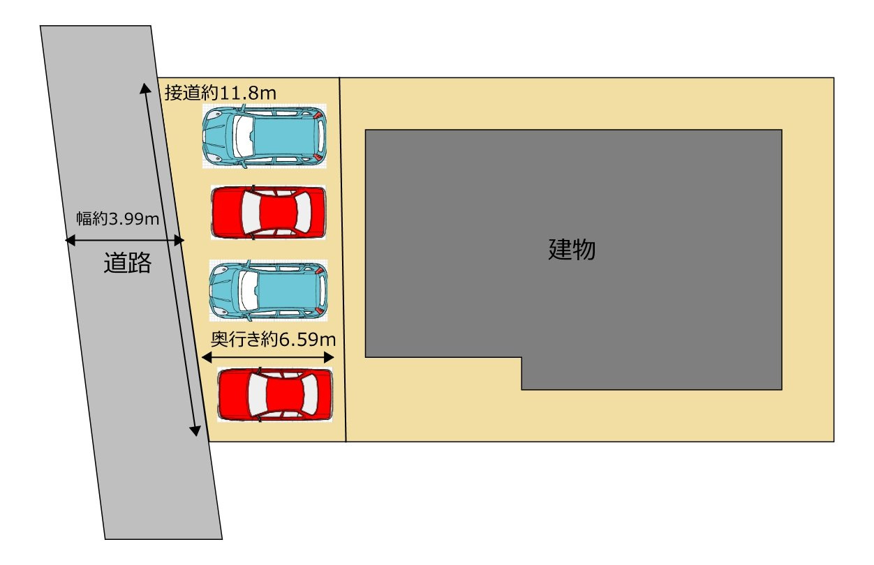 羽生市藤井上組　中古一戸建ての区画図|全1棟