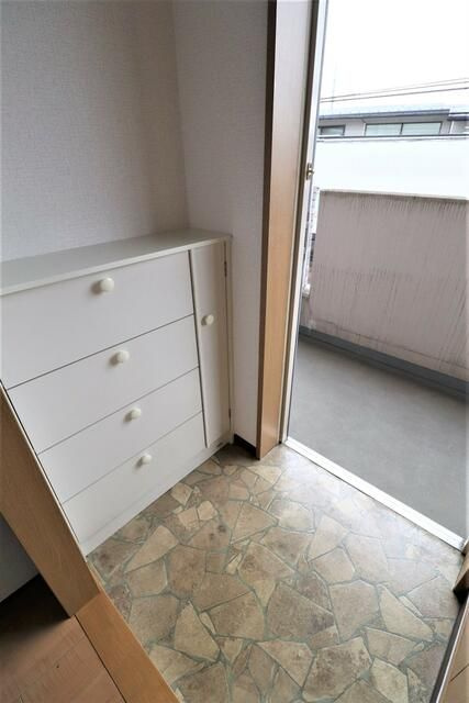 カーサソレイユの玄関