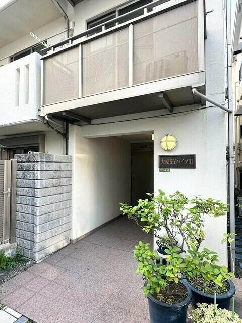 大原ＫＹハイツⅢのエントランス