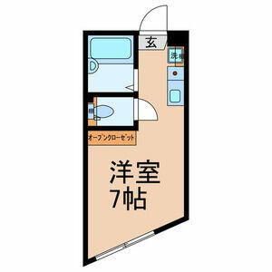 ＣＡＳＡ宝町の間取り|間取りです。