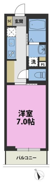 ベルヴィの間取り