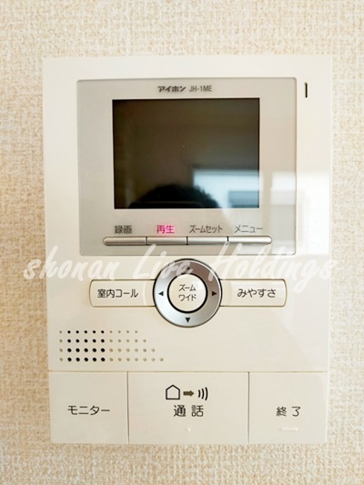 仲町フラットのセキュリティ|モニタ付インターホンで安心♪