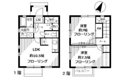 Berrycourt～ベリーコートAの間取り