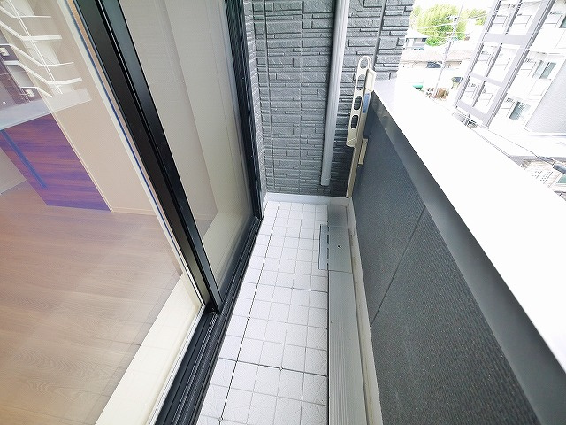 Lene　Cricca西大寺Ⅲのバルコニー