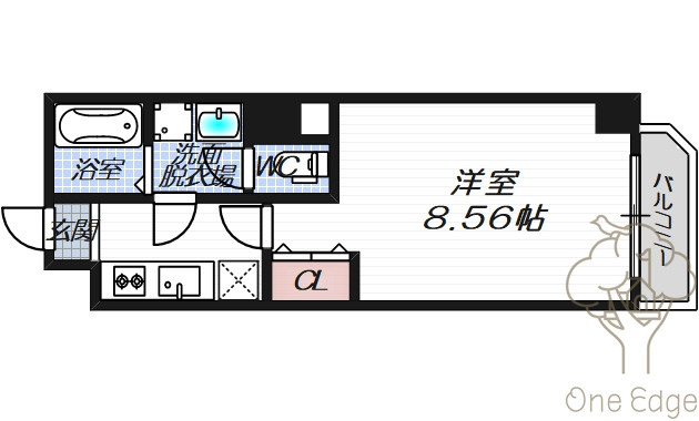 ES-Grande大阪同心の間取り