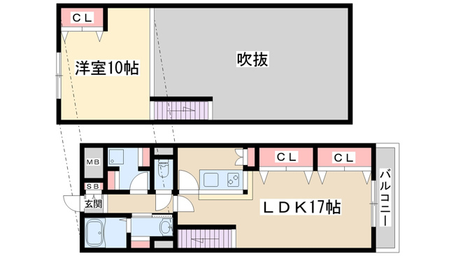 【間取り】 | プリンスコート新高