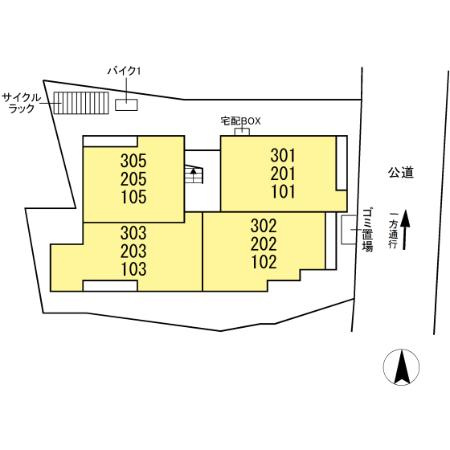 ロイヤルベルムの区画図