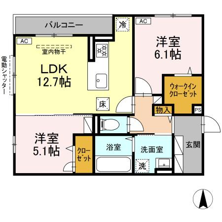 ロイヤルベルムの間取り