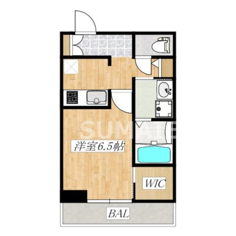 Ｌａ　Ｖｅｒｉｔａ　Ａｒｃの間取り|間取図です