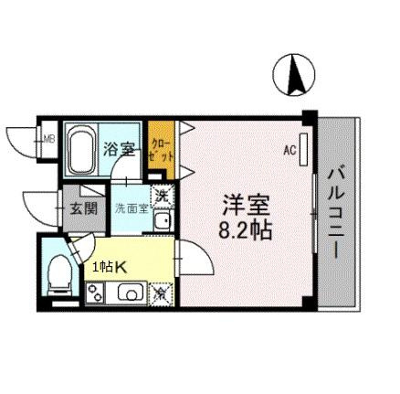 メゾンアンシャンテの間取り