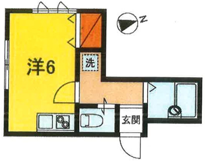 クレアール高円寺の間取り