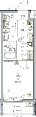 クレヴィスタ池袋ウエストの間取り