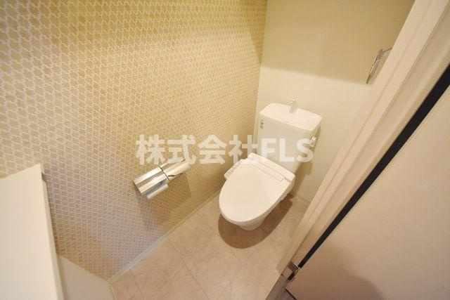 中央区東日本橋１丁目の賃貸マンションのトイレ