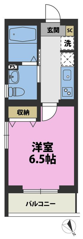 ベルヴィの間取り