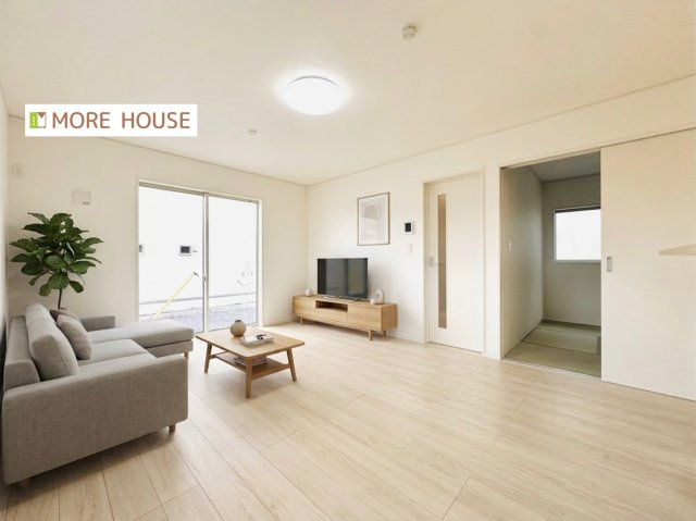 CRADLE GARDEN 太田市新田大根町第2　新築住宅2号棟の居間・リビング