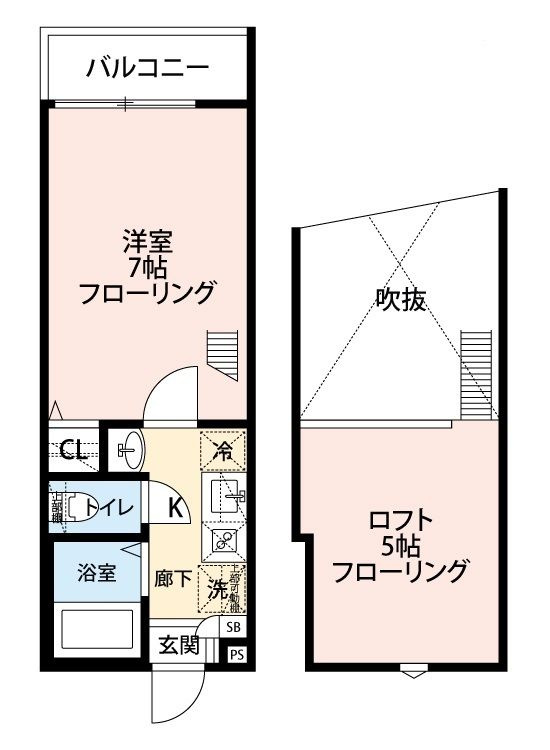 グランクオール青砥駅前の間取り|間取りです。
