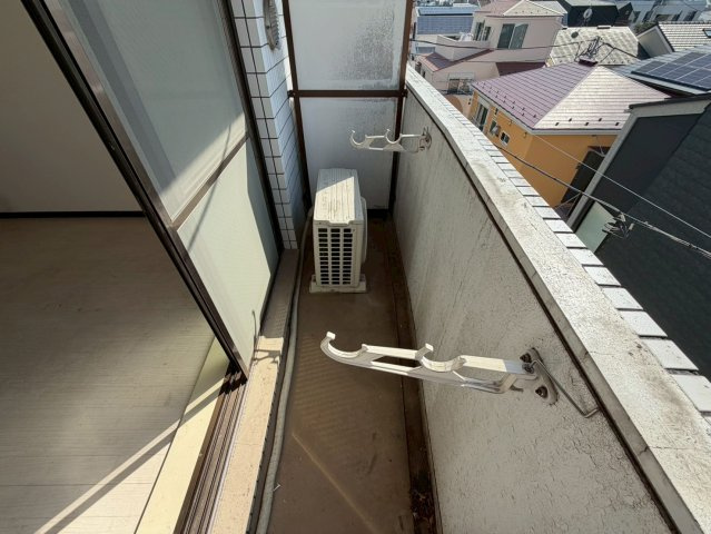 ダイヤマンションのバルコニー