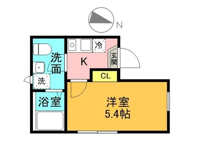 Ｋ－ｈｏｕｓｅ南太田の間取り