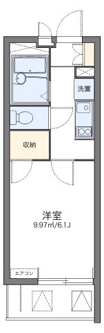 レオパレスＫＴ今池の間取り|代表的な間取のため実際の間取とは異なる場合があります