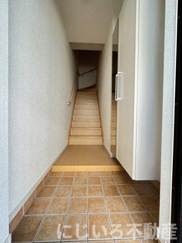 グリーンビレッジの玄関