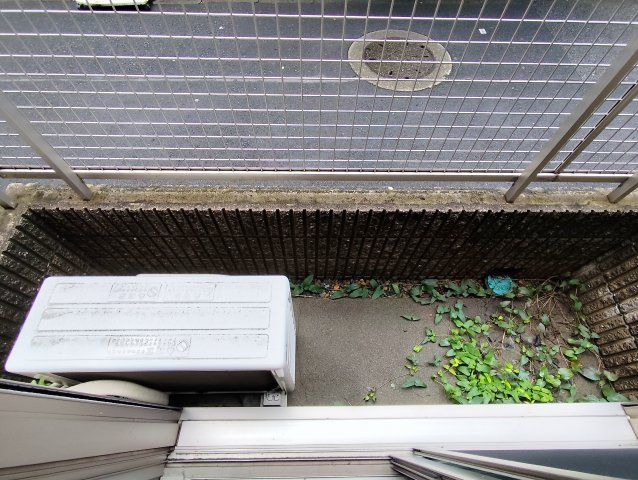 江戸川区松島４丁目の賃貸マンションのバルコニー