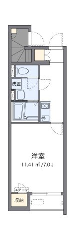 クレイノ本町南の間取り|代表的な間取のため実際の間取とは異なる場合があります