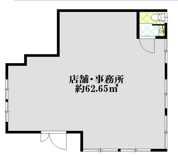 川崎市幸区南加瀬５丁目の倉庫の間取り