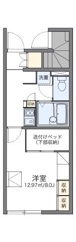 レオパレス５８５の間取り