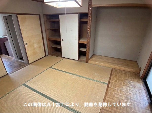 西区己斐上５丁目の和室