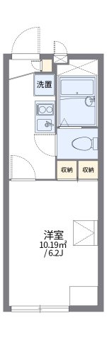 レオパレスリバーサイドの間取り