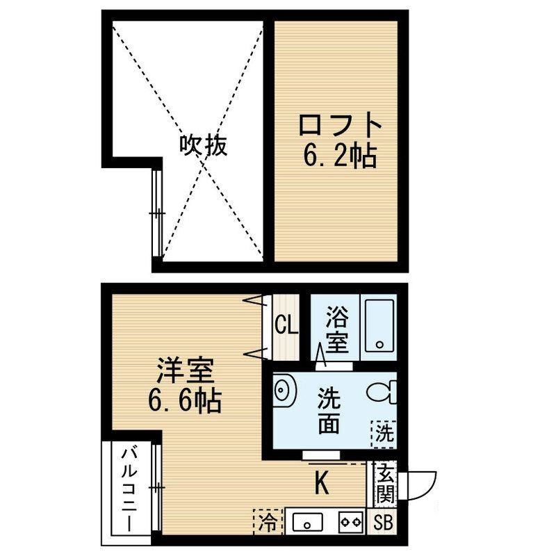 Stella Maris（ステラ・マリス）の間取り|間取りです。