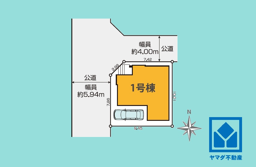 尼崎市西立花町 ２期の区画図