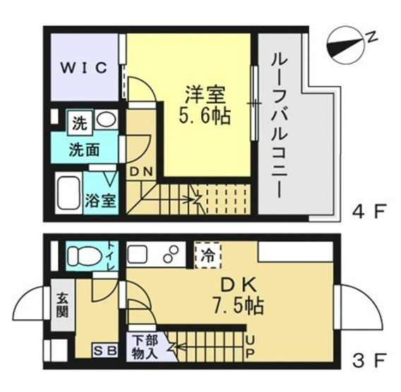 【間取り】 | SOLASIA residence千歳船橋