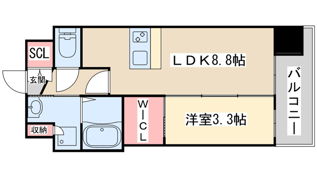 【間取り】 | LUXENA新大阪