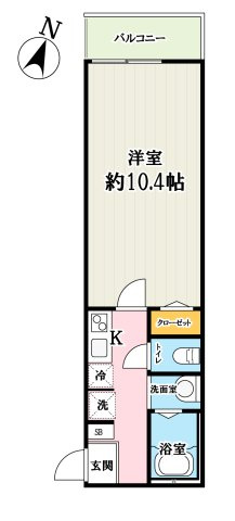 (仮称)キャメルせんげん台4の間取り