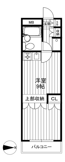 【間取り】 | トーカンキャステール高井戸