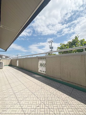 鎌ヶ谷市西佐津間　貸戸建てのバルコニー|2階のバルコニーです